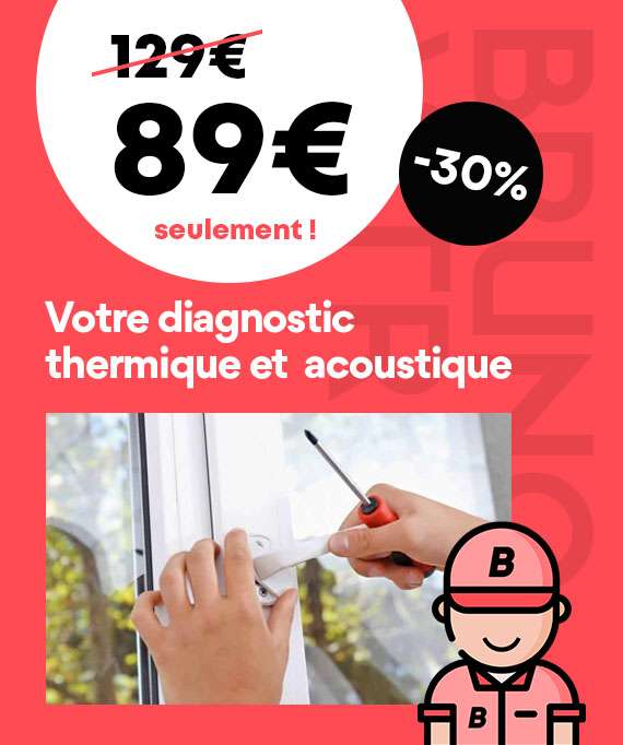 Votre Diagnostic thermique et acoustique 89€